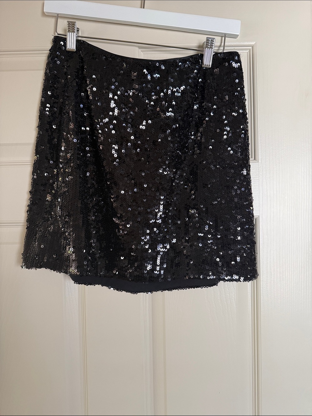 Banana Republic Black Sequin Mini Skirt - Women